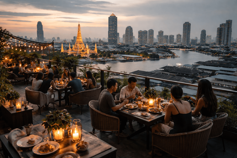 Bangkok Rooftop Bars with Rooftop Dining Worth the Trip from Khao San Road