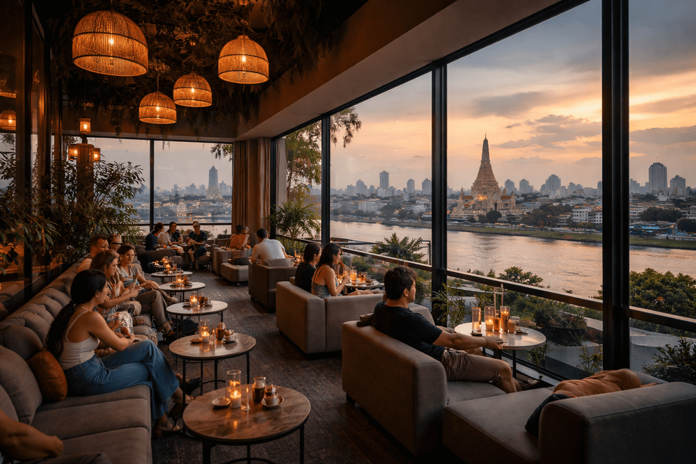 Bangkok Rooftop Bars with Scenic Indoor Seating Worth the Trip from Khao San Road