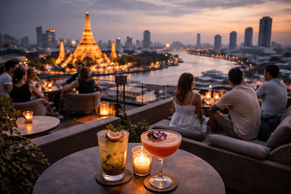 Bangkok Rooftop Bars with Signature Cocktails Worth the Trip from Khao San Road