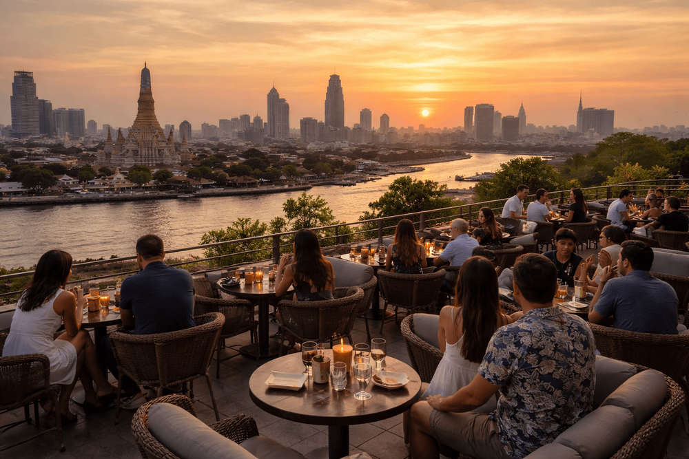 Bangkok Rooftop Bars with Sunset Seating Worth the Trip from Khao San Road