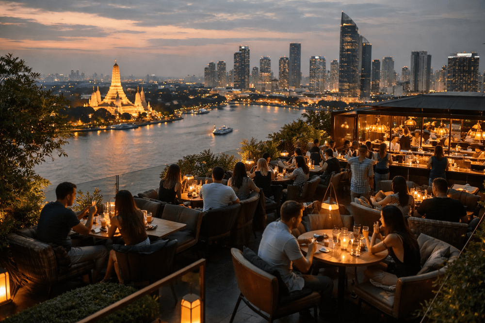 Bangkok Rooftop Bars with the Best After-Dinner Drink Stops Worth the Trip from Khao San Road
