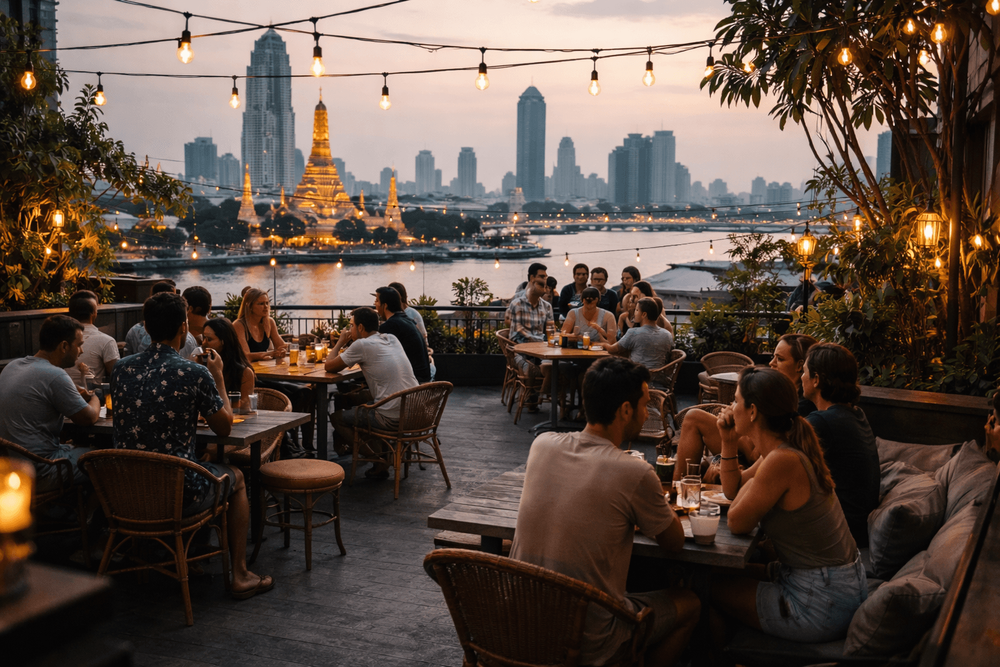 Bangkok Rooftop Bars with the Best Casual Dress-Code-Free Vibe