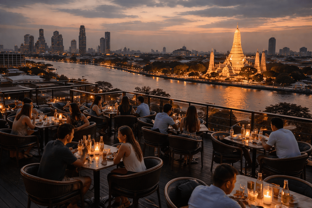 Bangkok Rooftop Bars with the Best Dinner Views Worth the Trip from Khao San Road