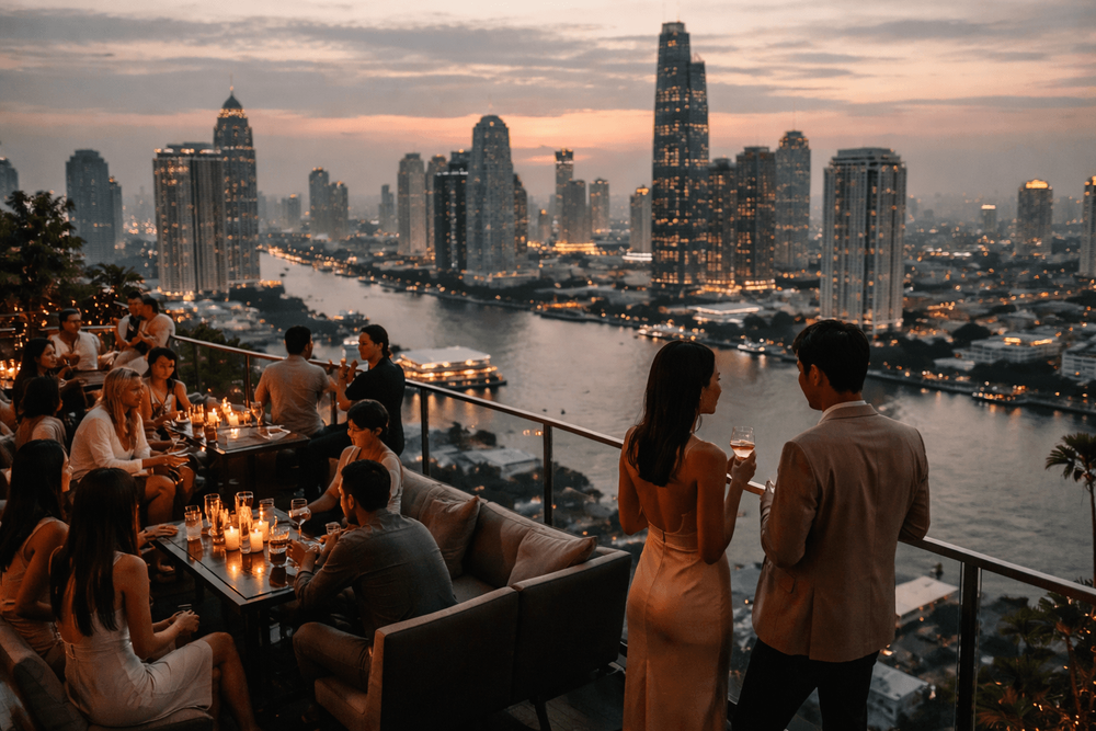 Bangkok Rooftop Bars with the Best Dress-to-Impress Atmosphere Worth the Trip from Khao San Road