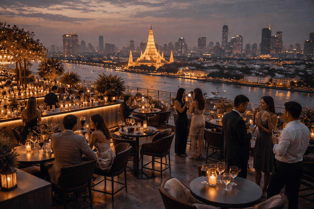Bangkok Rooftop Bars with the Best Dress-Up Atmosphere Worth the Trip from Khao San Road