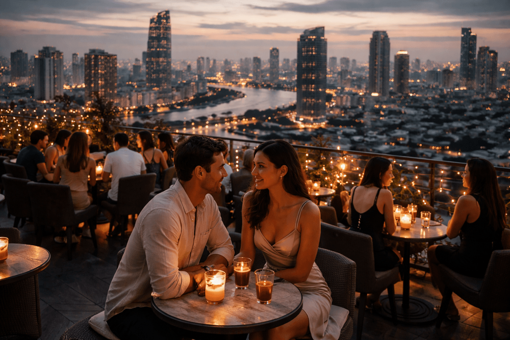 Bangkok Rooftop Bars with the Best Dress-Up Date Night Vibe Worth the Trip from Khao San Road
