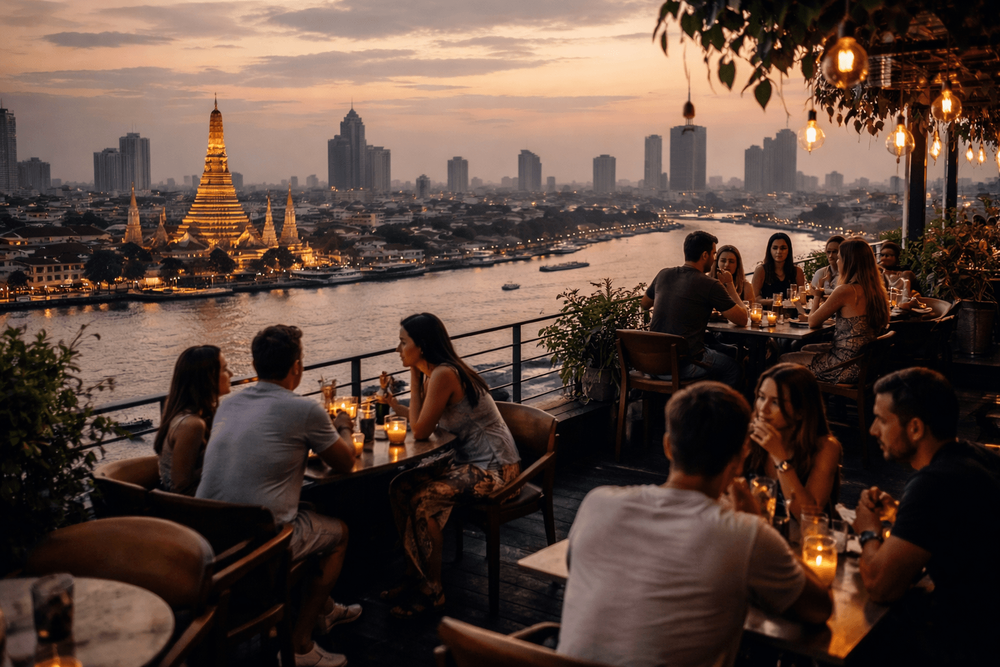 Bangkok Rooftop Bars with the Best Early Evening Happy Hour Deals Worth a Trip from Khao San Road