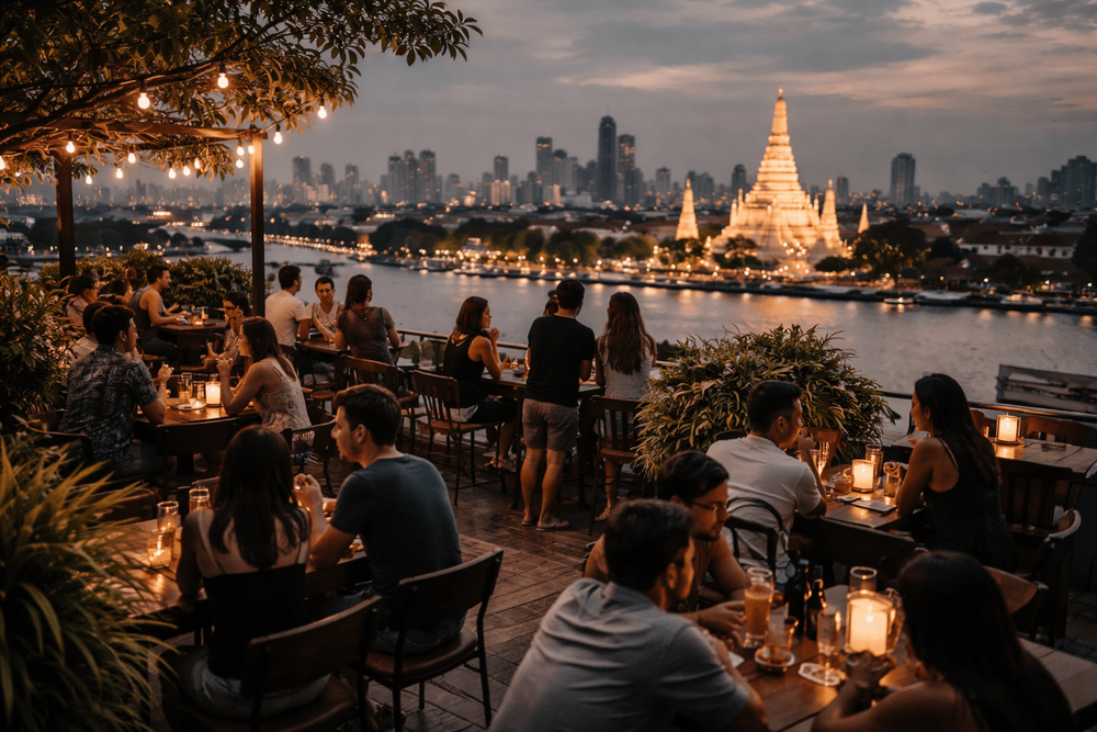 Bangkok Rooftop Bars with the Best Low-Key Atmosphere Worth the Trip from Khao San Road