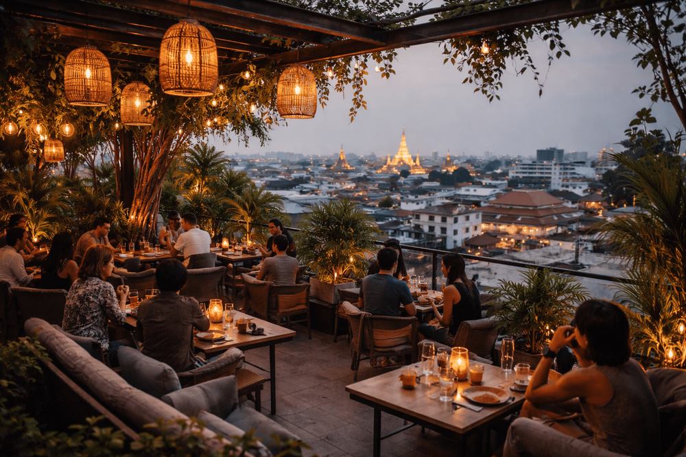 Bangkok Rooftop Bars with the Best Non-Skyline Atmosphere Worth the Trip from Khao San Road