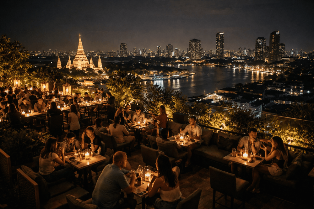 Bangkok Rooftop Bars with the Best Non-Sunset Night Ambience Worth the Trip from Khao San Road