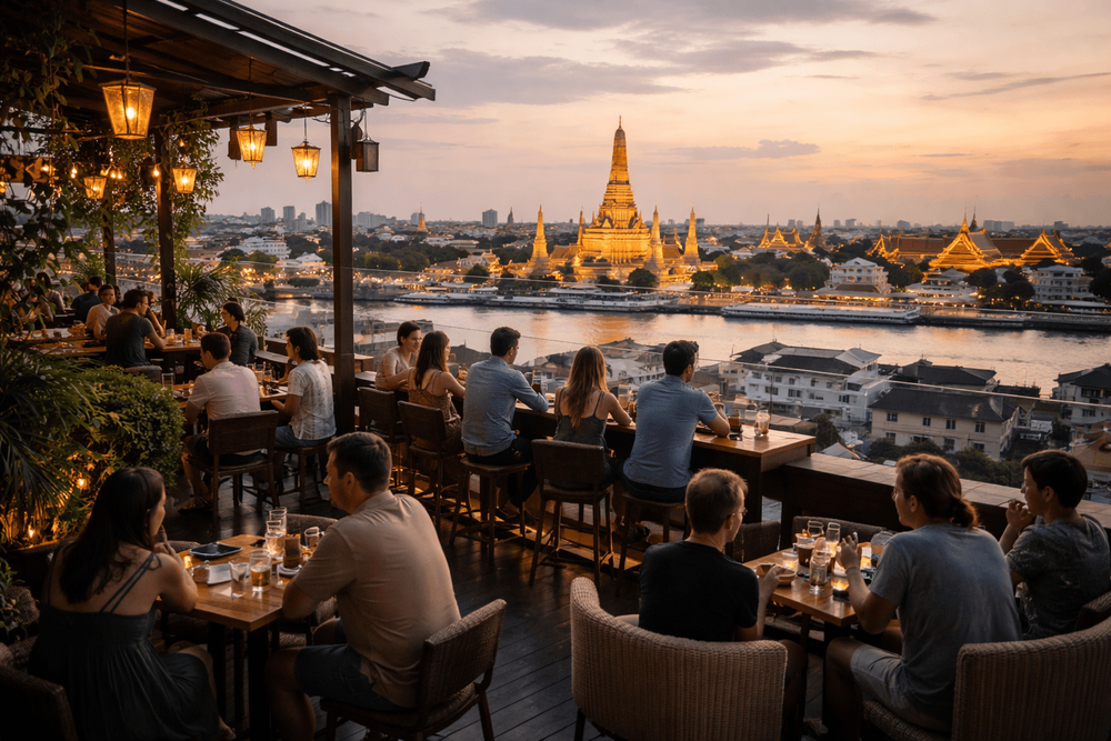 Bangkok Rooftop Bars with the Best Old Town Views Worth the Trip from Khao San Road