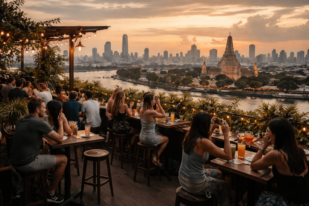 Bangkok Rooftop Bars with the Best Value Cocktails Worth the Trip from Khao San Road