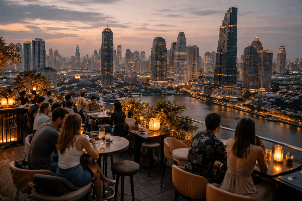 Bangkok Rooftop Bars with the Easiest Taxi Access from Khao San Road Worth the Trip