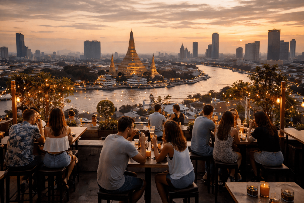 Bangkok Rooftop Bars with the Easiest Taxi Trips from Khao San Road
