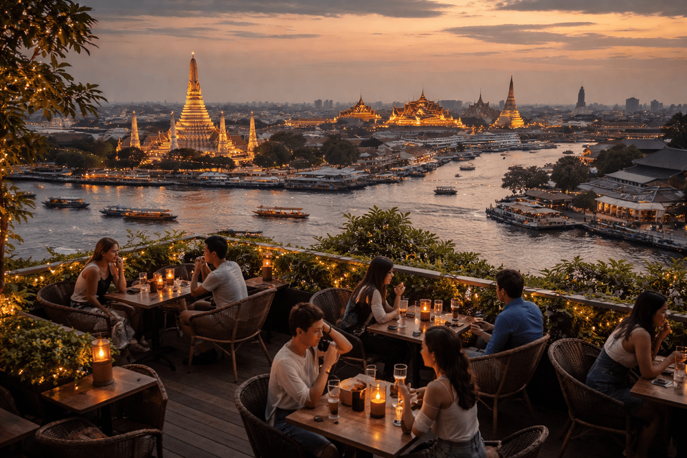 Bangkok Rooftop Bars with Views of the Chao Phraya and Old City Worth the Trip from Khao San Road