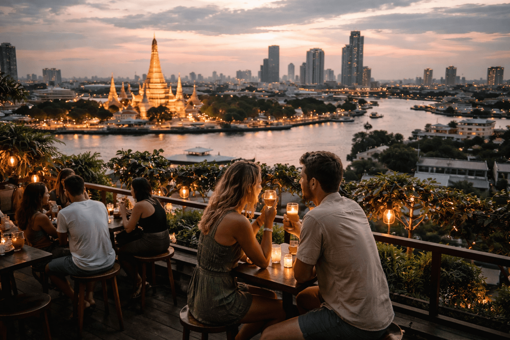 Bangkok Rooftop Bars Worth the Trip from Khao San Road for First Drink of the Night