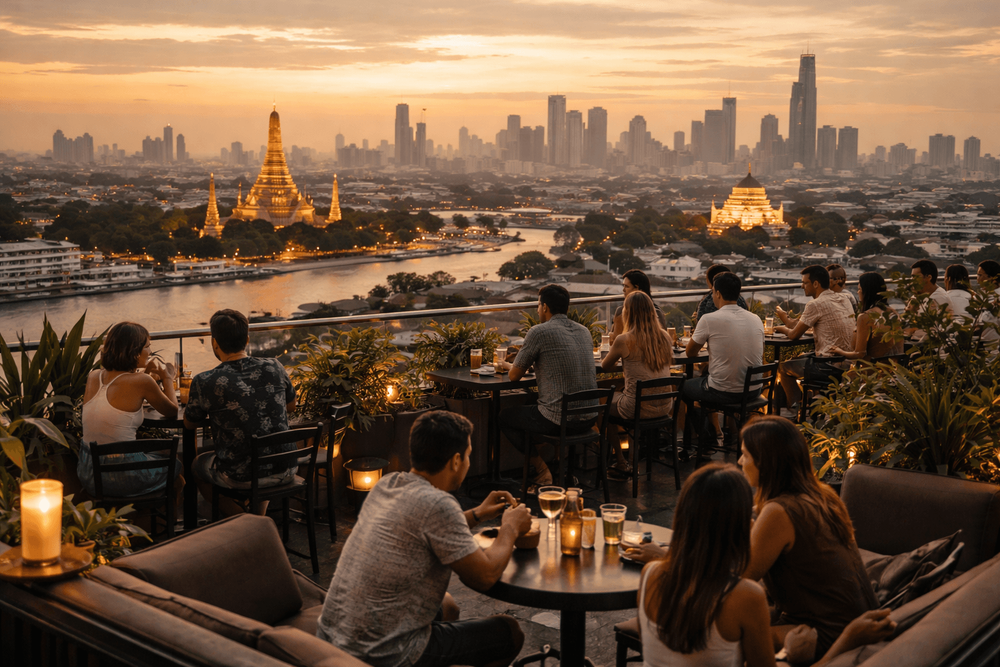 Bangkok Rooftop Bars Worth the Trip from Khao San Road