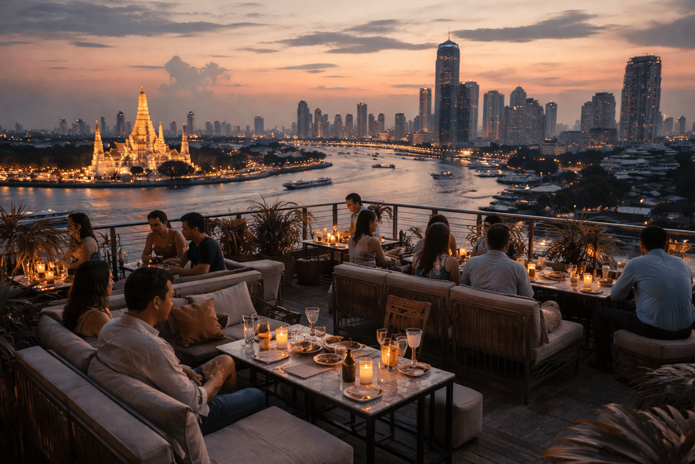 Bangkok Rooftop Bars Worth the Trip from Khao San Road with the Easiest Transport Back After Midnight
