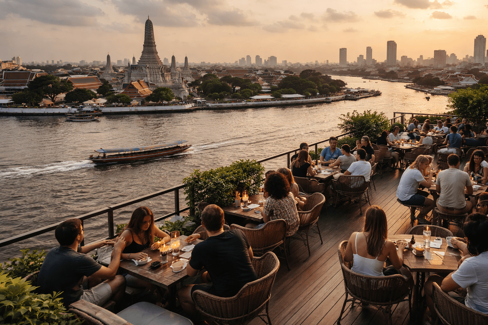 Bangkok Rooftop Bars You Can Reach by Boat from Khao San Road