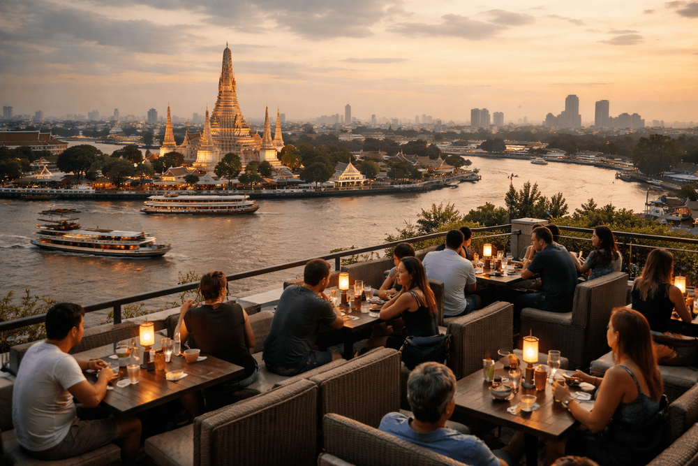 Bangkok Rooftop Bars You Can Reach from Khao San Road by Boat or Short Ferry Ride