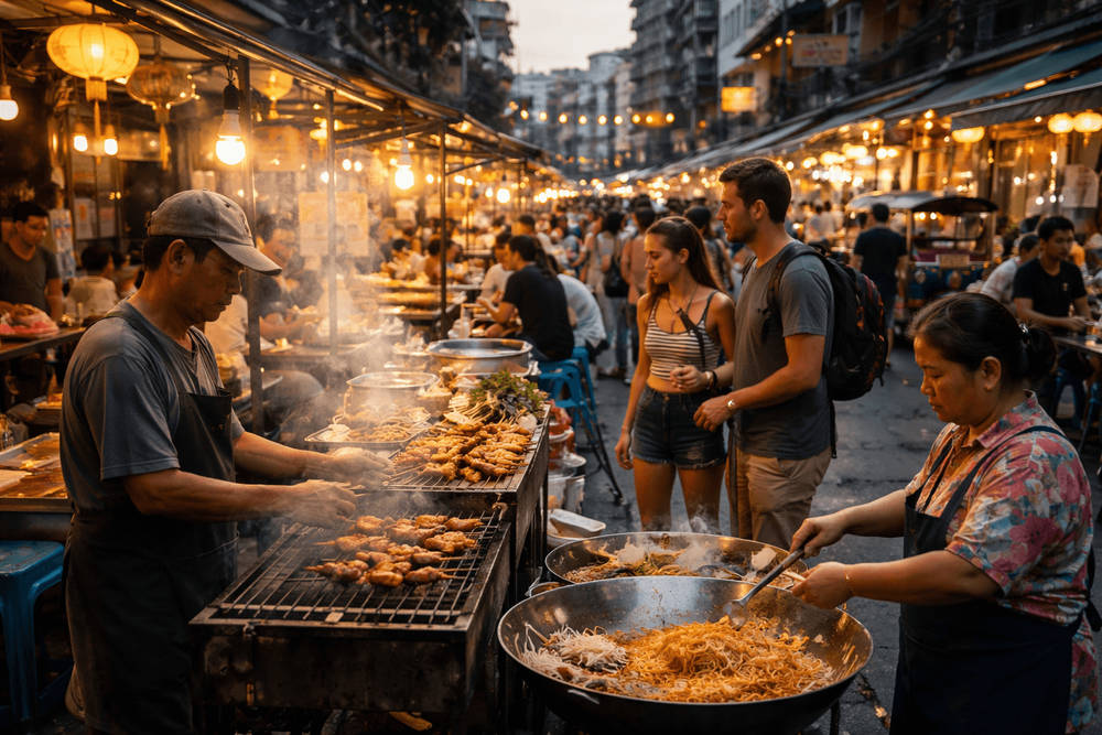 Bangkok Street Food by Area: Where to Eat from Khao San Road to Chinatown and Ari