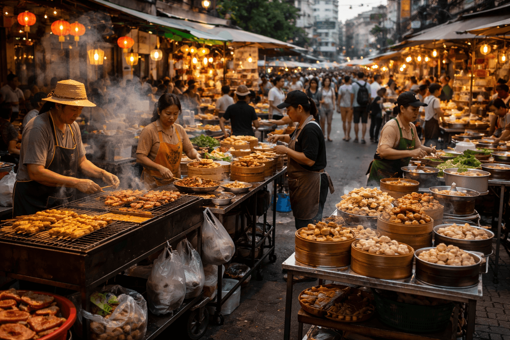 Bangkok Street Food by Cooking Style: Grilled, Fried, Steamed, and Soup Stalls to Try Near Khao San Road