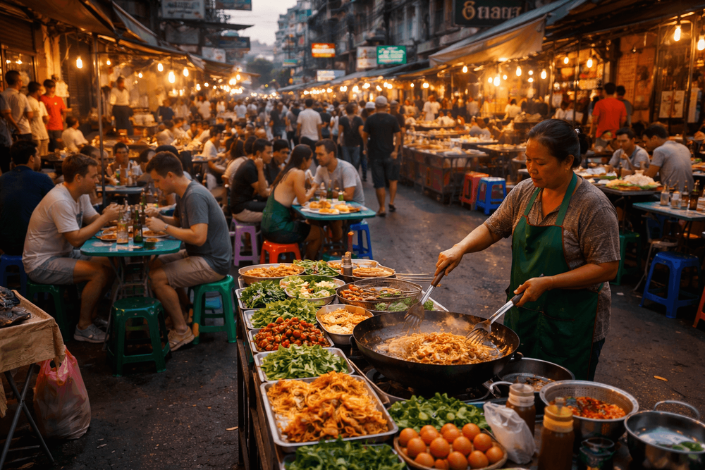 Bangkok Street Food by Meal Time: Best Breakfast, Lunch, Dinner, and Late-Night Eats Near Khao San Road