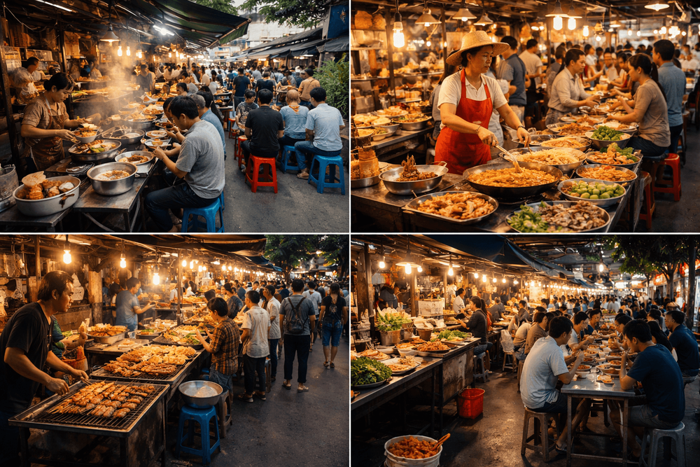 Bangkok Street Food by Meal: What to Eat for Breakfast, Lunch, Dinner, and Late Night