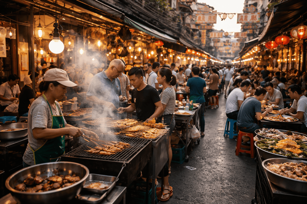 Bangkok Street Food by Neighborhood: Where to Eat from Old Town to Chinatown
