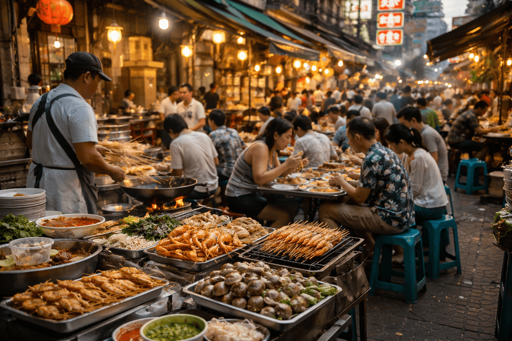 Bangkok Street Food by Region: Best Dishes in Chinatown, Old Town, Silom, and Sukhumvit