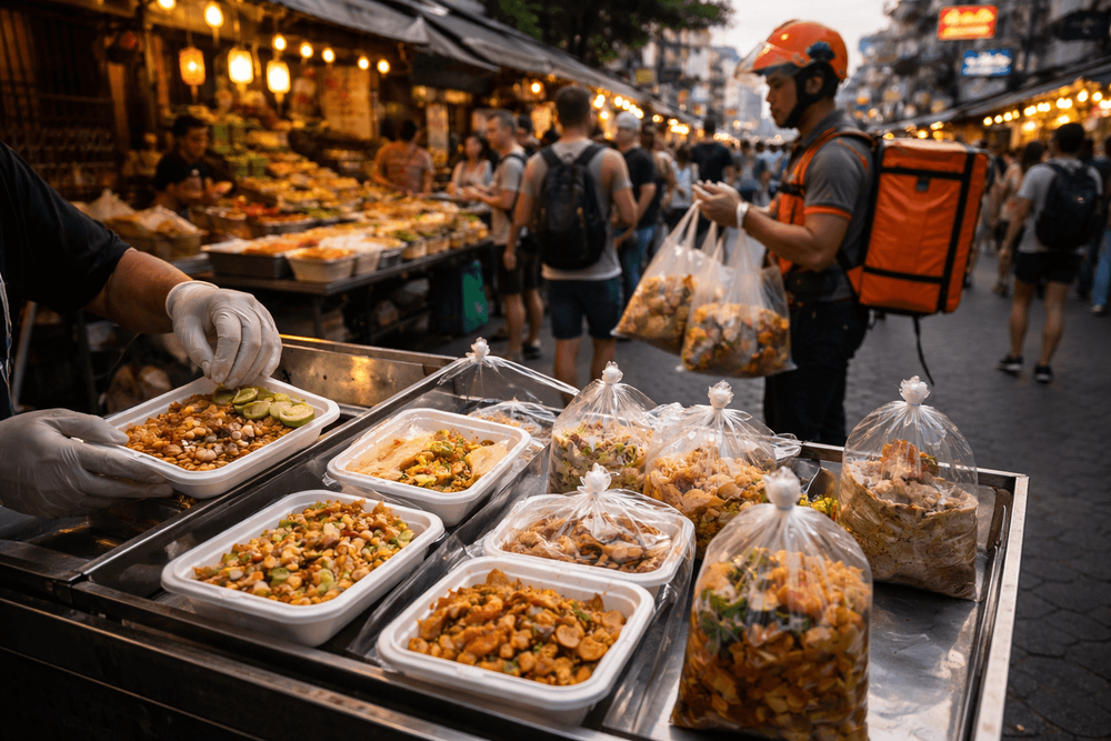 Bangkok Street Food Delivery and Takeaway Guide: What Travels Well from Khao San Road