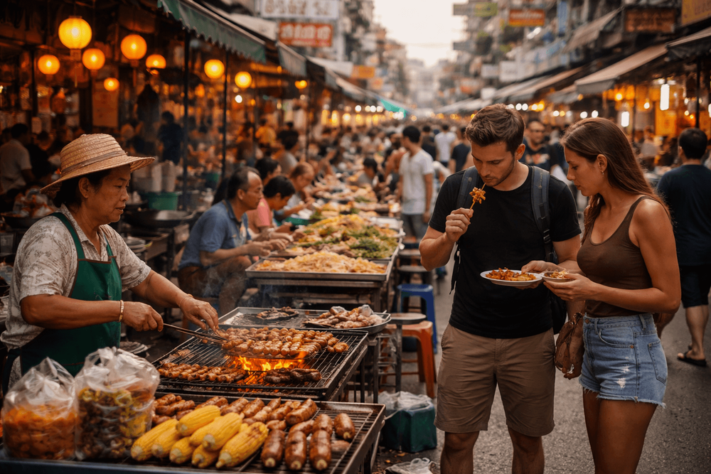 Bangkok Street Food for Breakfast-to-Dinner Grazers: Where to Eat All Day Near Khao San Road