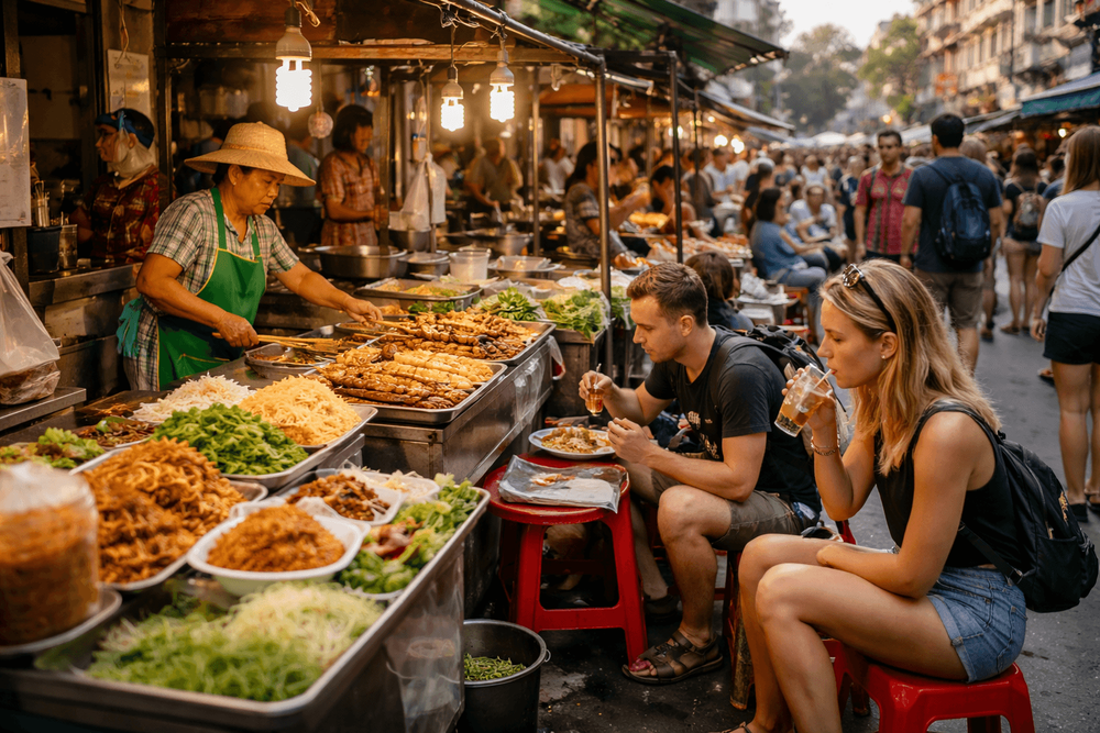 Bangkok Street Food for Budget Travelers: Cheap Meals Near Khao San Road That Still Feel Local