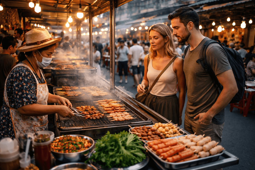 Bangkok Street Food for Newcomers: How to Choose Safe, Busy Stalls and Avoid Common Mistakes