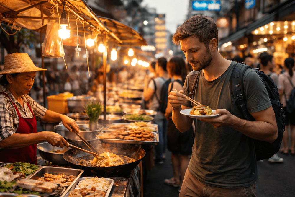 Bangkok Street Food for Solo Travelers: Best Dishes, Stall Strategy, and Safe Eating Around Khao San Road
