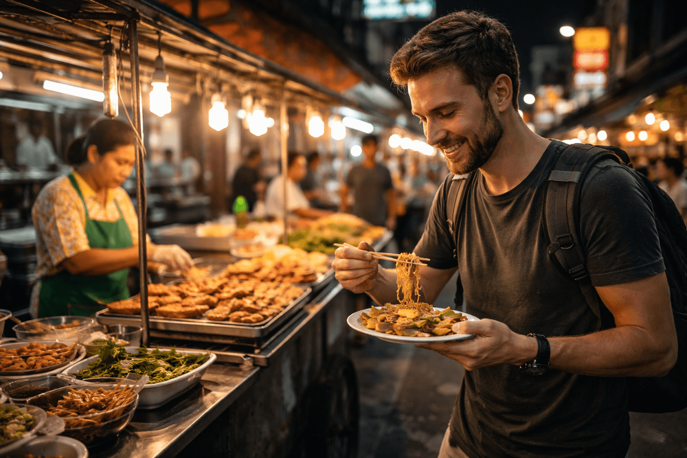 Bangkok Street Food for Solo Travelers: Easy-Order Stalls, Quick Eats, and Safe Late-Night Options