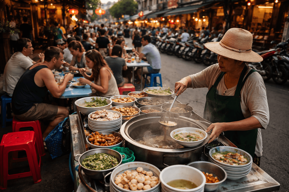 Bangkok Street Food for Soups and Noodles: Where to Find the Best Bowls Near Khao San Road