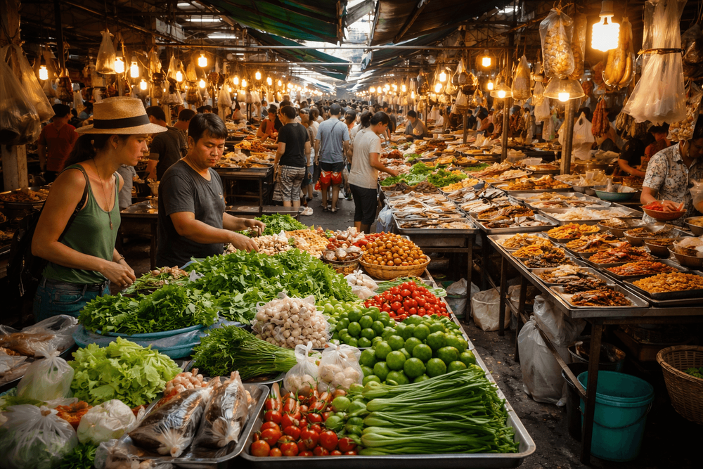 Bangkok Street Food Guide to Dry Markets and Fresh Markets: Where to Eat Beyond the Night Market Scene