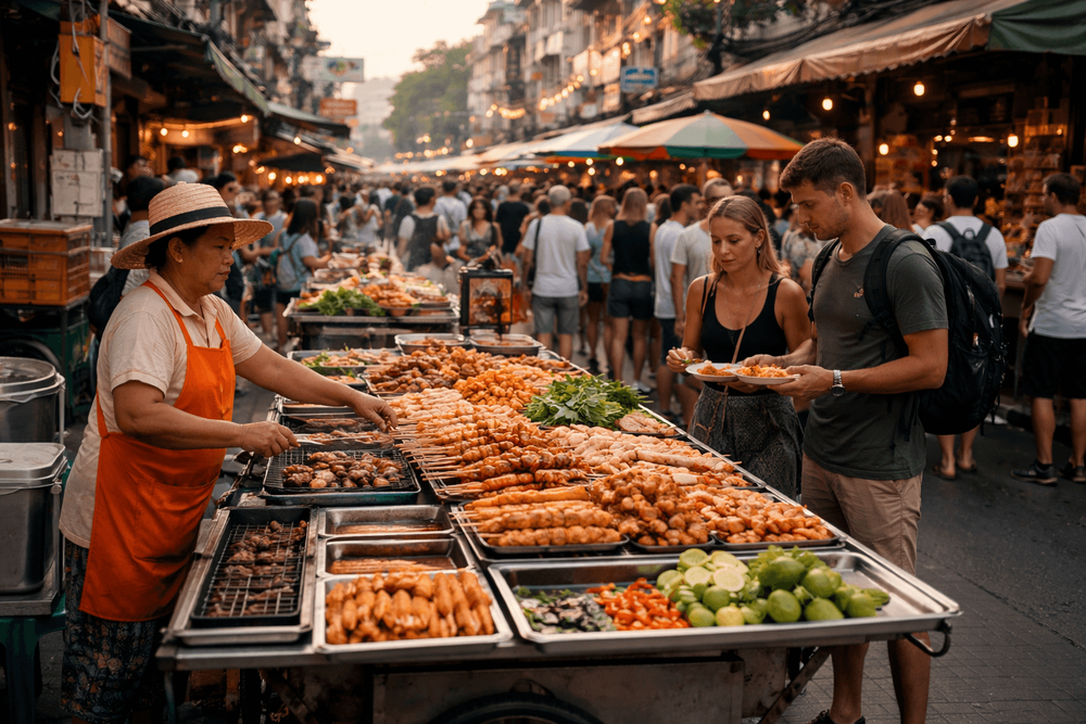 Bangkok Street Food Near Khao San Road: Best Morning, Lunch, and Late-Night Eats
