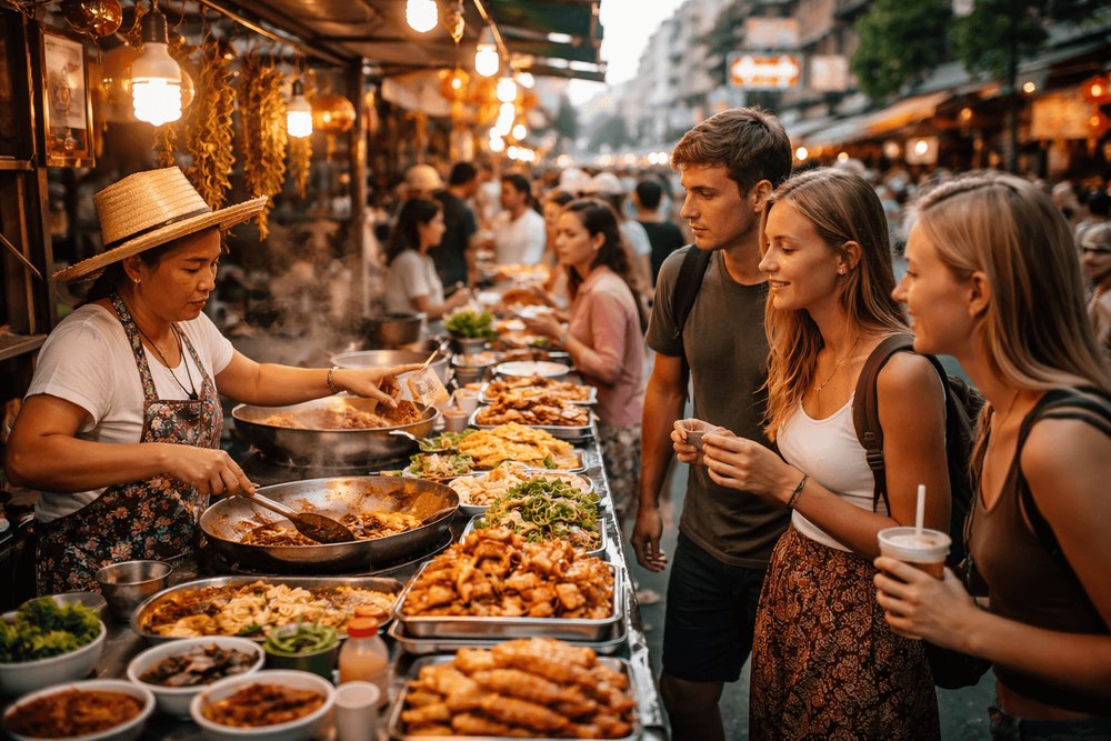 Bangkok Street Food Order Guide: Thai Names, English Meanings, and Easy Phrases for First-Time Travelers Near Khao San Road