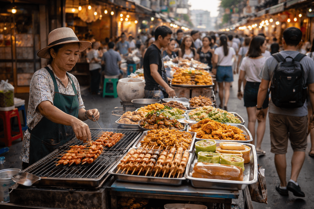 Bangkok Street Food Prices Guide: What Common Dishes Cost Near Khao San Road