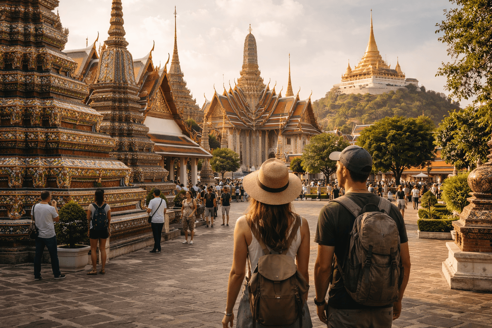 Bangkok Temple Crawl for First-Timers: The Best Order to Visit Wat Pho, the Grand Palace, and Golden Mount