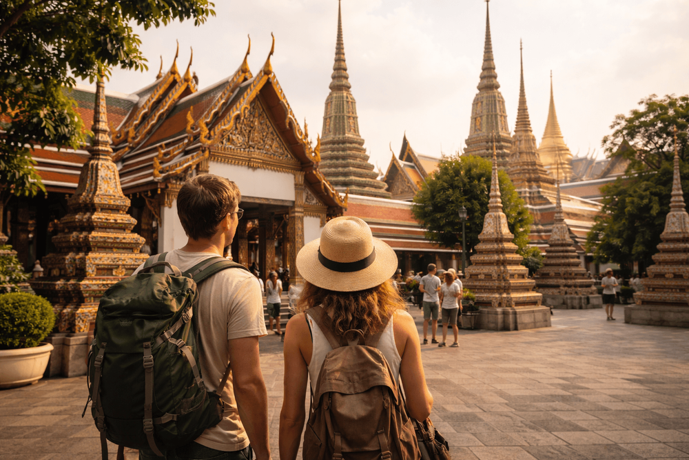 Bangkok Temple Day for First-Timers: What to See at Wat Pho, the Grand Palace, and Golden Mount from Khao San Road