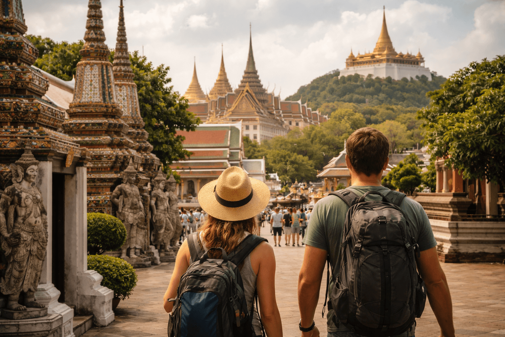 Bangkok Temple Run for a Short Layover: Can You Fit Wat Pho, the Grand Palace, and Golden Mount into One Half-Day from Khao San Road?