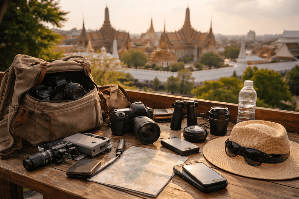 Bangkok Temple Run for Camera Gear: What to Pack for Wat Pho, the Grand Palace, and Golden Mount from Khao San Road