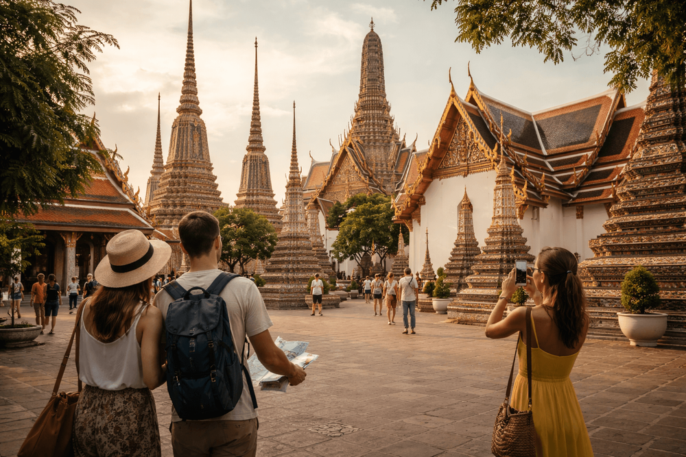 Bangkok Temple Run for First-Time Visitors: What to See First at Wat Pho, the Grand Palace, and Golden Mount