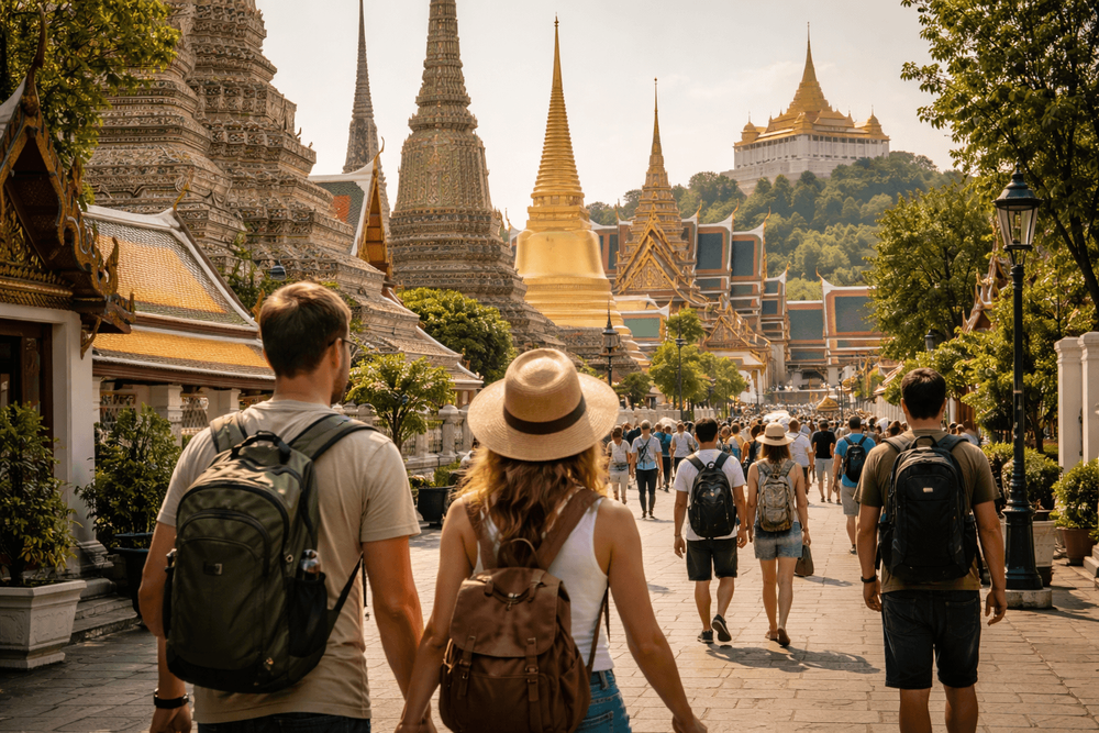 Bangkok Temple Run for First-Timers: A Simple Route Through Wat Pho, the Grand Palace, and Golden Mount from Khao San Road