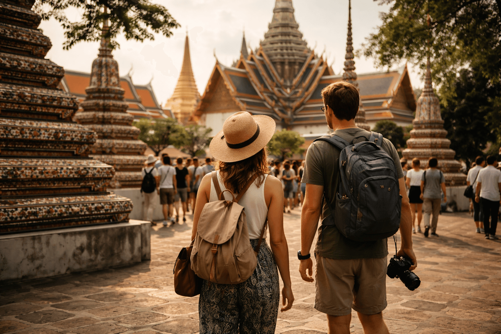 Bangkok Temple Run for First-Timers: What to Wear, Bring, and Expect at Wat Pho, the Grand Palace, and Golden Mount