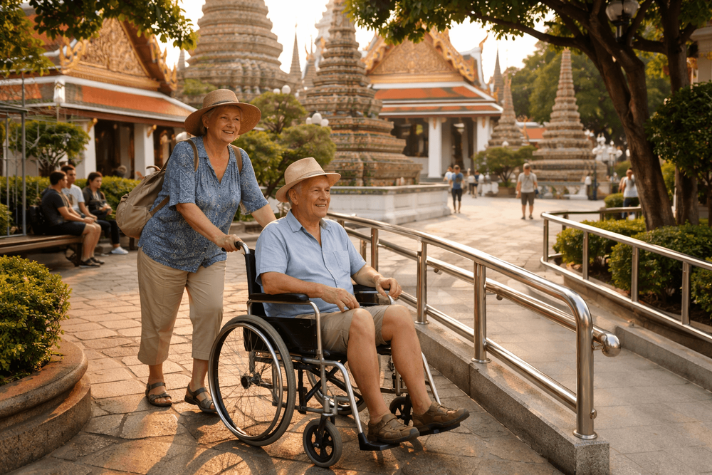 Bangkok Temple Run for Mobility-Limited Travelers: Step-Free Options, Rest Stops, and Low-Walk Alternatives from Khao San Road