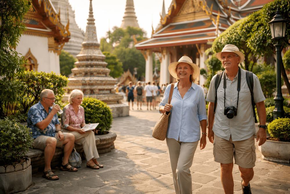 Bangkok Temple Run for Senior Travelers: Low-Effort Routing, Rest Stops, and Comfort-Friendly Tips from Khao San Road